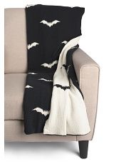 Chenille Bats Throw | Marshalls