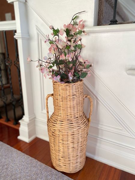 The cutest Serena and Lily style wicker vase in my home ✨ love this look for less! 


Home decor • vases • vase • living room decor • entryway decor • Grandmillenial style • rattan • wicker • woven basket • boho • coastal grandmother style • coastal grandmother home decor • Martha Stewart • affordable home • traditional living • home and gardens • fall • end of summer looks • Amazon finds • Style like Shelby home • florals • Amazon finds • Amazon • cherry blossom branches • faux florals 

#LTKunder50 #LTKunder100 #LTKSeasonal