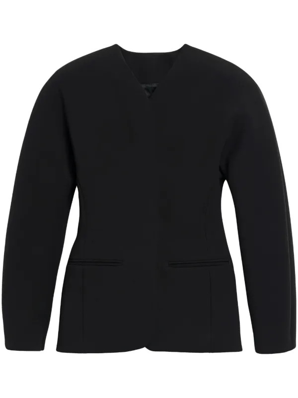 Jacquemus The Ovalo Jacke | Schwarz | FARFETCH DE | Farfetch Global