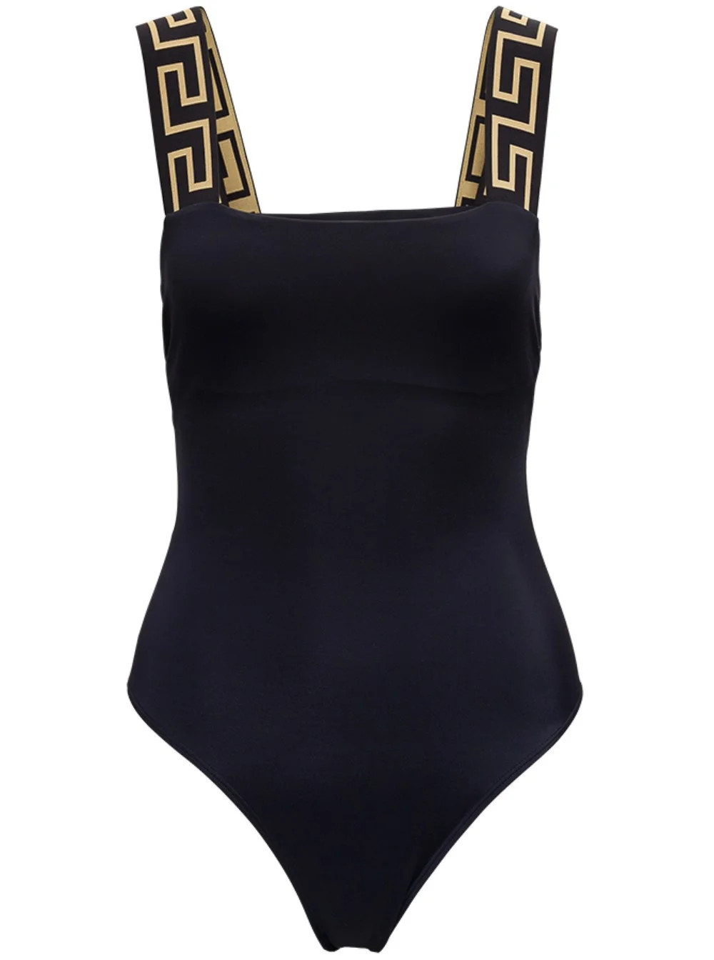 Versace Greca Border One-Piece Swimsuit | Cettire Global
