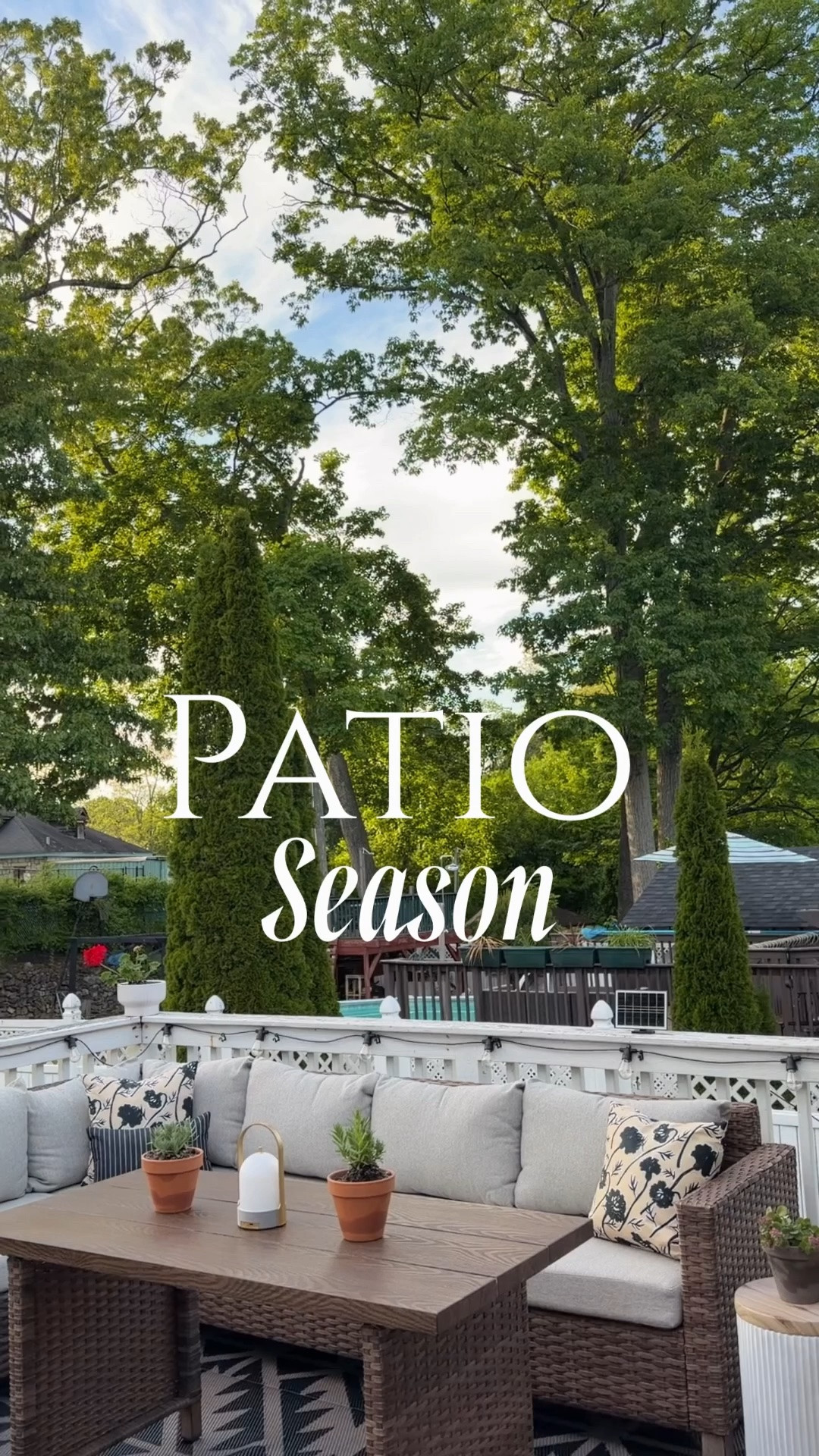 Patio season 🪴

#LTKSeasonal #LTKHome