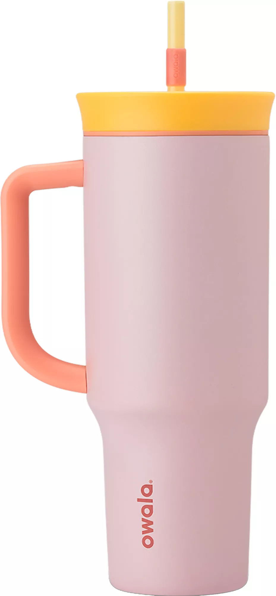 Owala 40 oz. Stainless Steel Straw Tumbler, Candy Store Pink | Golf Galaxy