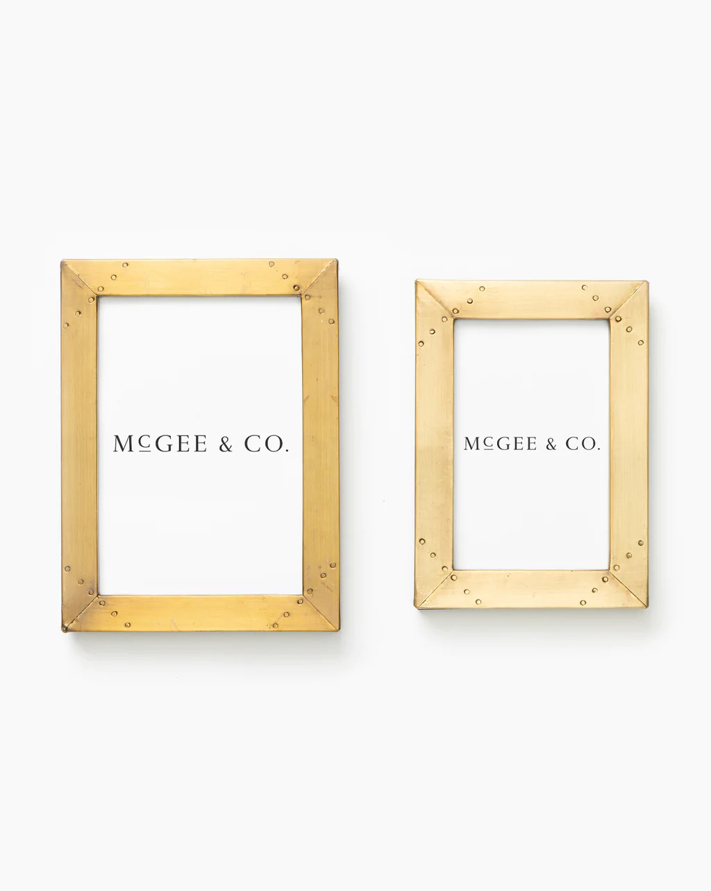 Industrial Brass Frame | McGee & Co.