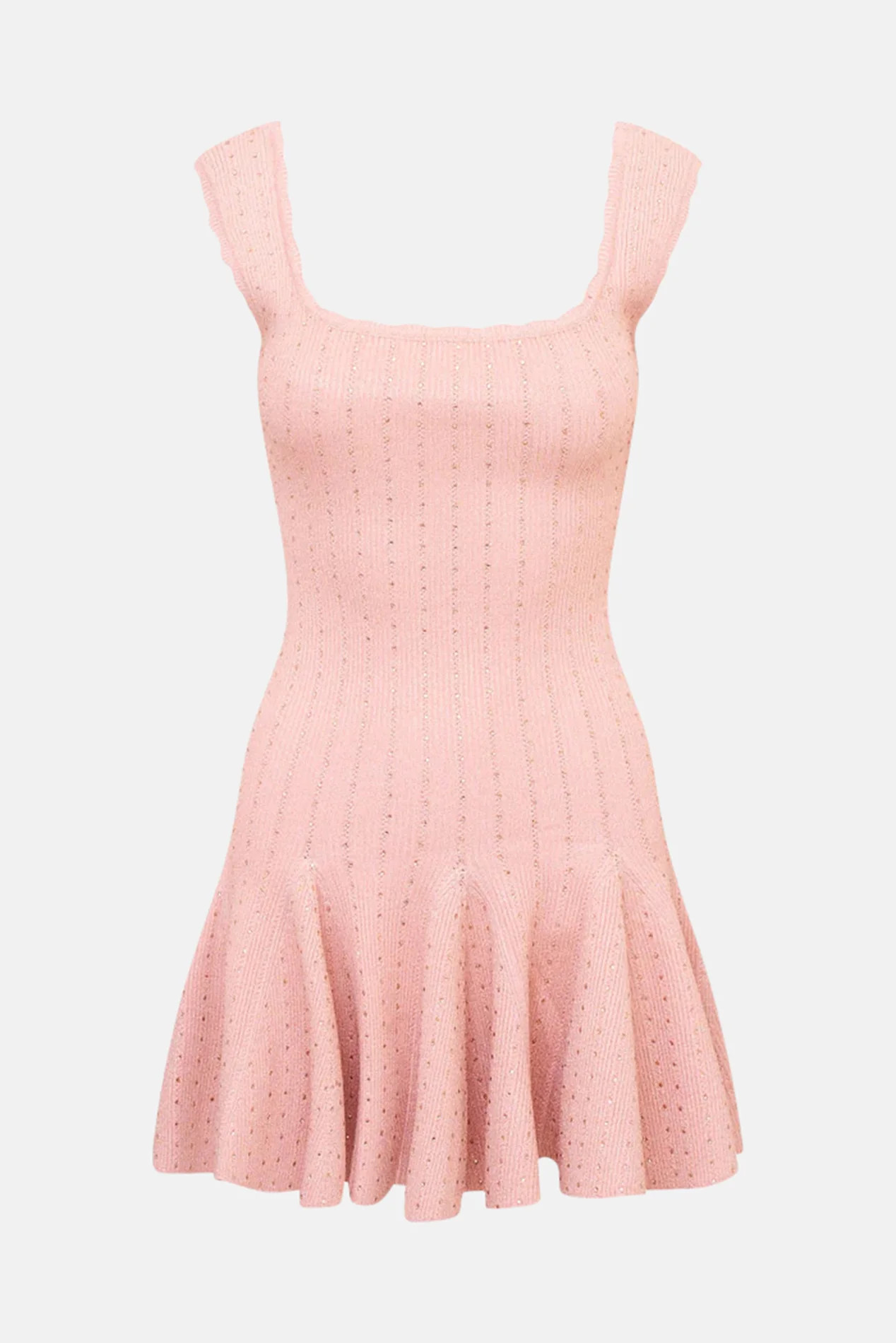 Maryanne Dress Pink Champagne XS | Blue & Cream