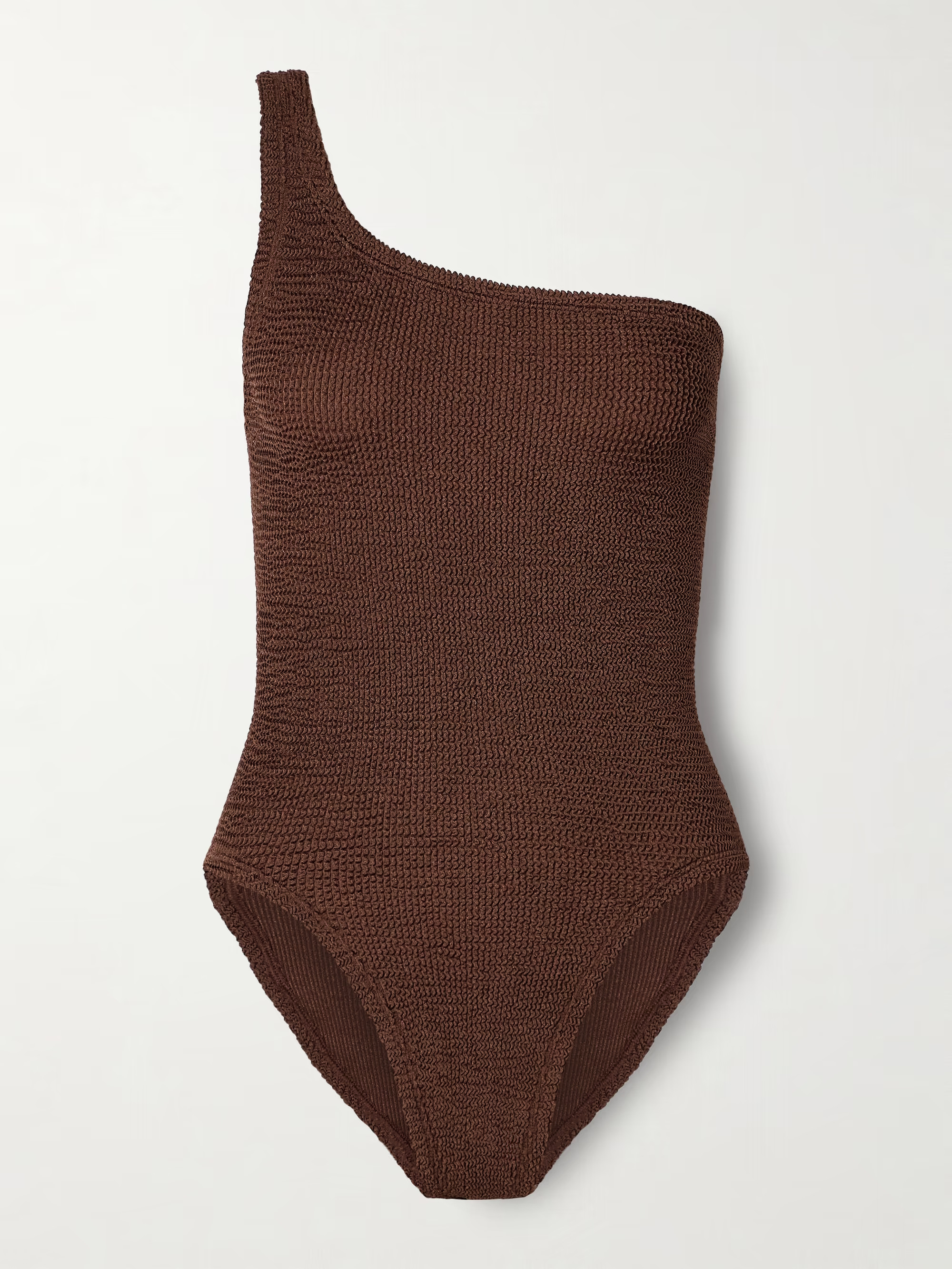 Nancy metallic seersucker swimsuit | NET-A-PORTER (US)