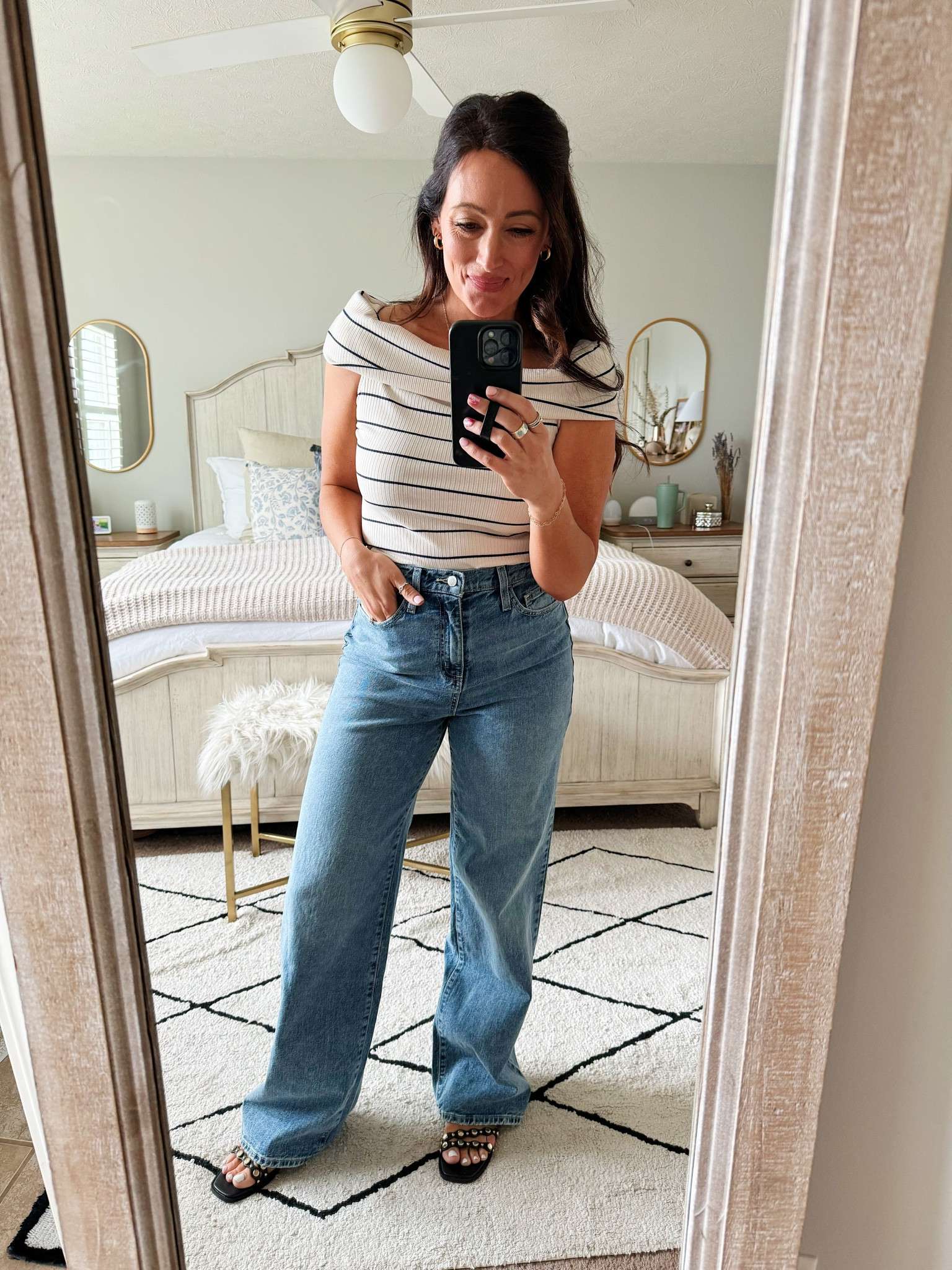 TARGET 🎯 TUESDAY 
• medium top
• size 6 denim - if between, go up 
• sandals true to size 

#LTKfindsunder50 #LTKSeasonal #LTKstyletip