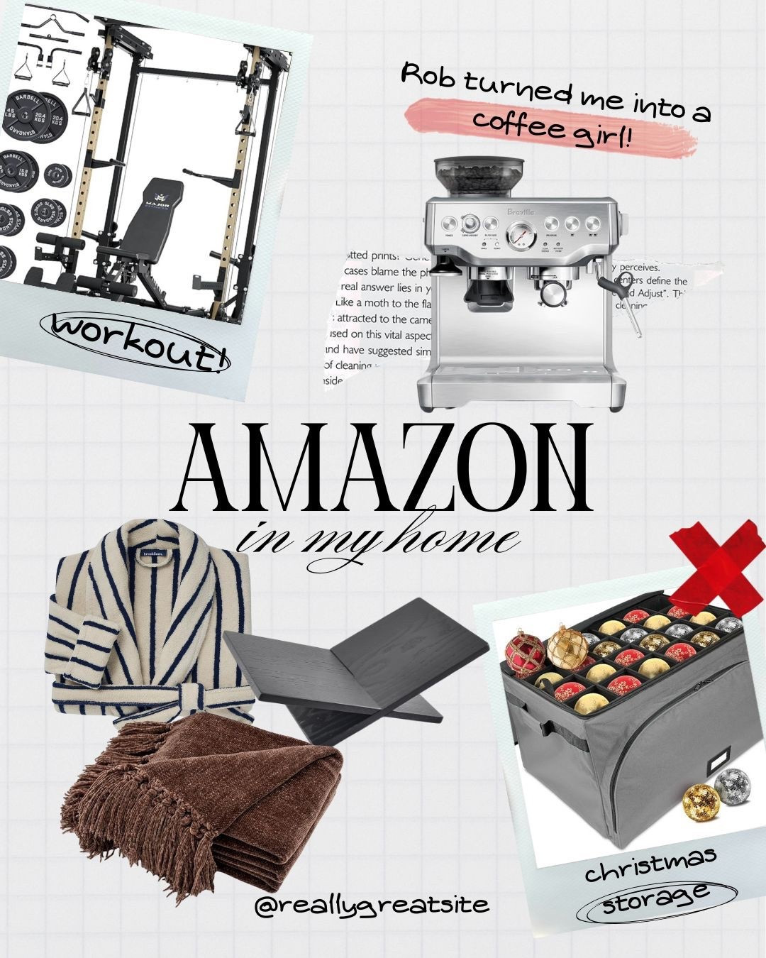 Amazon Prime Day deals in my home!

Coffee maker, robe, book stand, ornament organization, home decor, weight rack smith machine 

#LTKFindsUnder100 #LTKHome #LTKSaleAlert