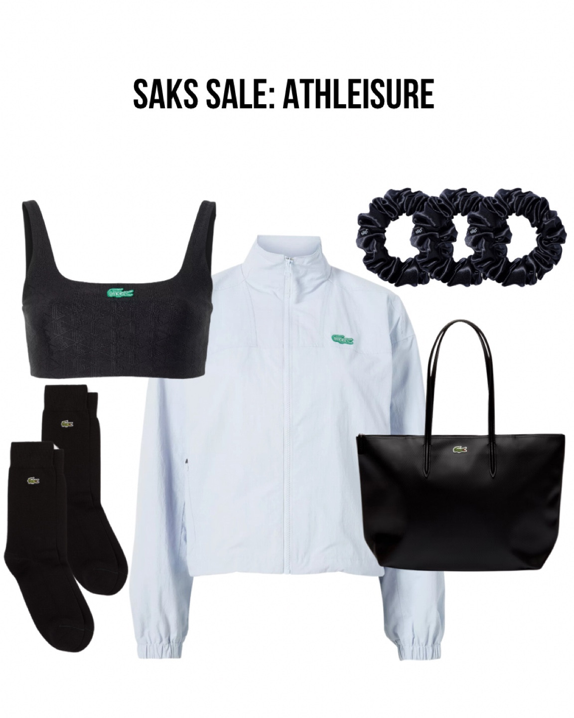 Saks sale:  Athleisure. The bag is not included in the sale however I bought the white one last year and it’s such a staple! I cannot recommend enough. 

#LTKSpringSale #LTKfitness #LTKsalealert