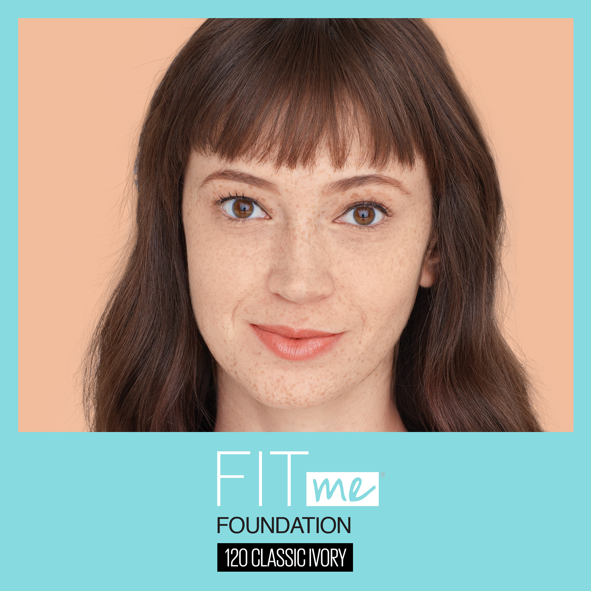 Maybelline Fit Me Matte + Poreless Liquid Foundation Makeup, 120 Classic Ivory, 1 fl oz | Walmart (US)