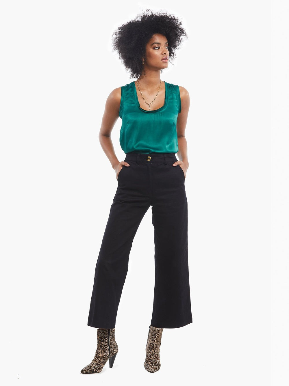 Aarti Wide Leg Crop | ABLE Clothing