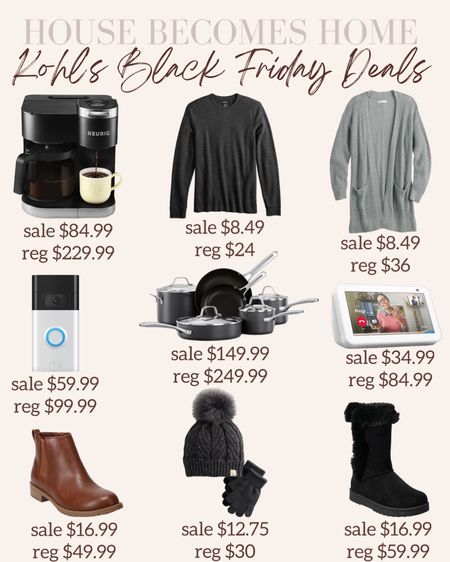 Kohl’s Black Friday deals!!!



#LTKHoliday #LTKsalealert #LTKSeasonal