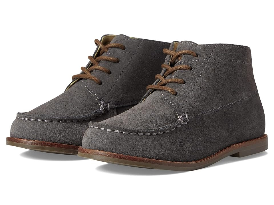 Janie and Jack Lace Boot (Toddler/Little Kid/Big Kid) (Grey) Boys Shoes | Zappos