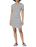 J.Crew Mercantile Women's Knit Dress, Black/White Stripe, XS | Amazon (US)