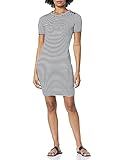 J.Crew Mercantile Women's Knit Dress, Black/White Stripe, XS | Amazon (US)