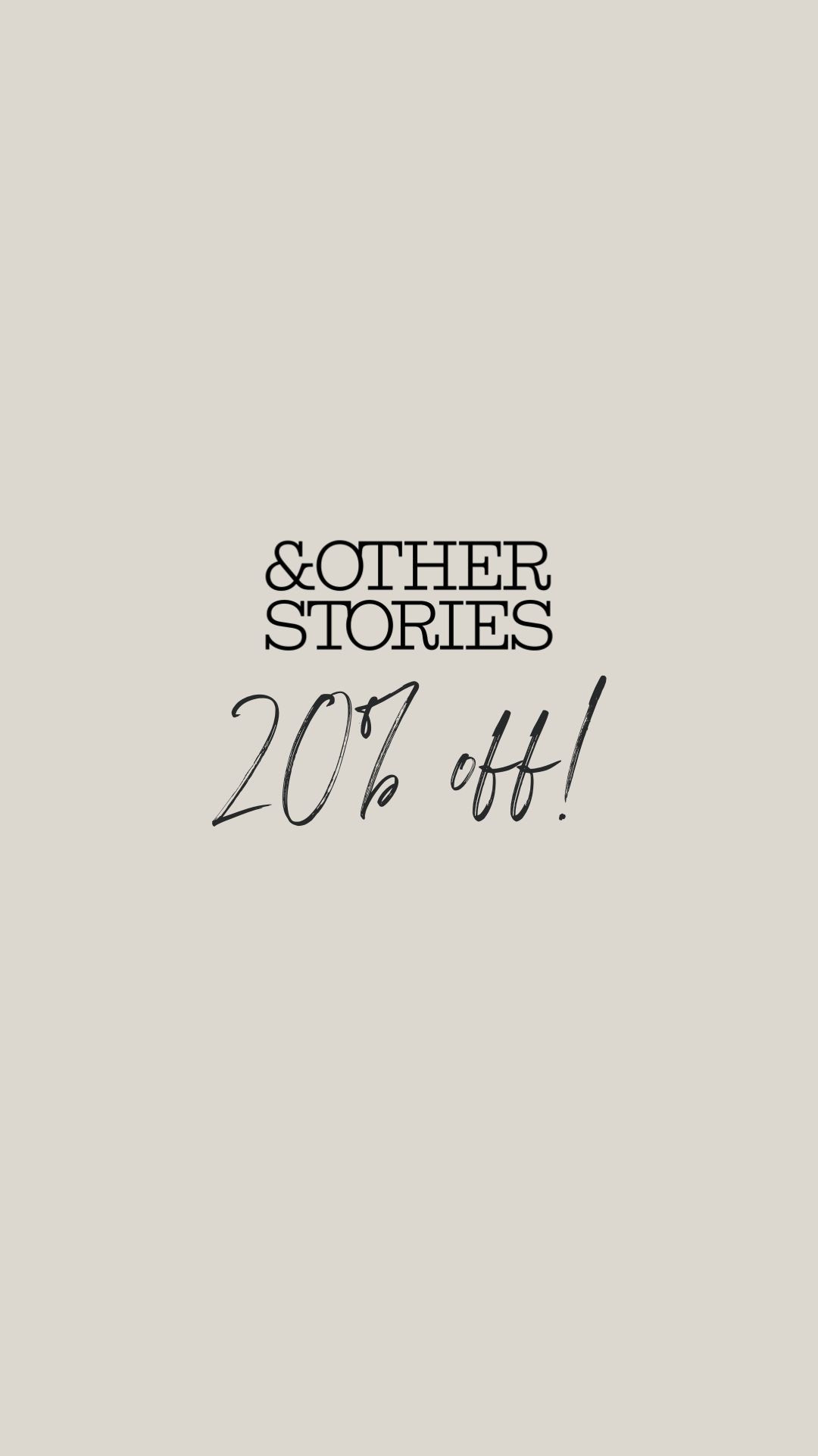 Girls I have 20% off with my own & Other Stories code: EMILY20
From 28th May until 31st May ❤️

#LTKuk #LTKspring #LTKsummer