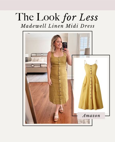 A cute and comfy linen midi dress perfect for spring and summer 

#LTKFind #LTKstyletip #LTKSeasonal