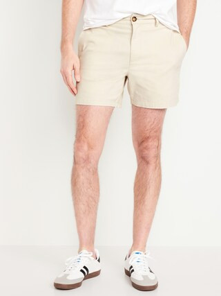 Slim Built-In Flex Rotation Chino Shorts -- 5-inch inseam | Old Navy (US)