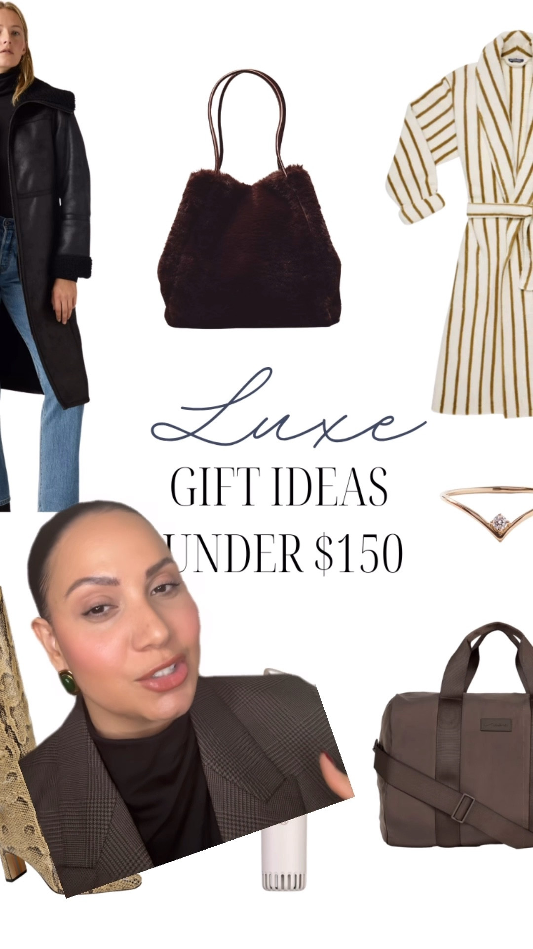 Gifts under $150 for the chic woman in your life!

These are also great gift ideas to ask for yourself too!

These gift feel like luxurious but are affordable!