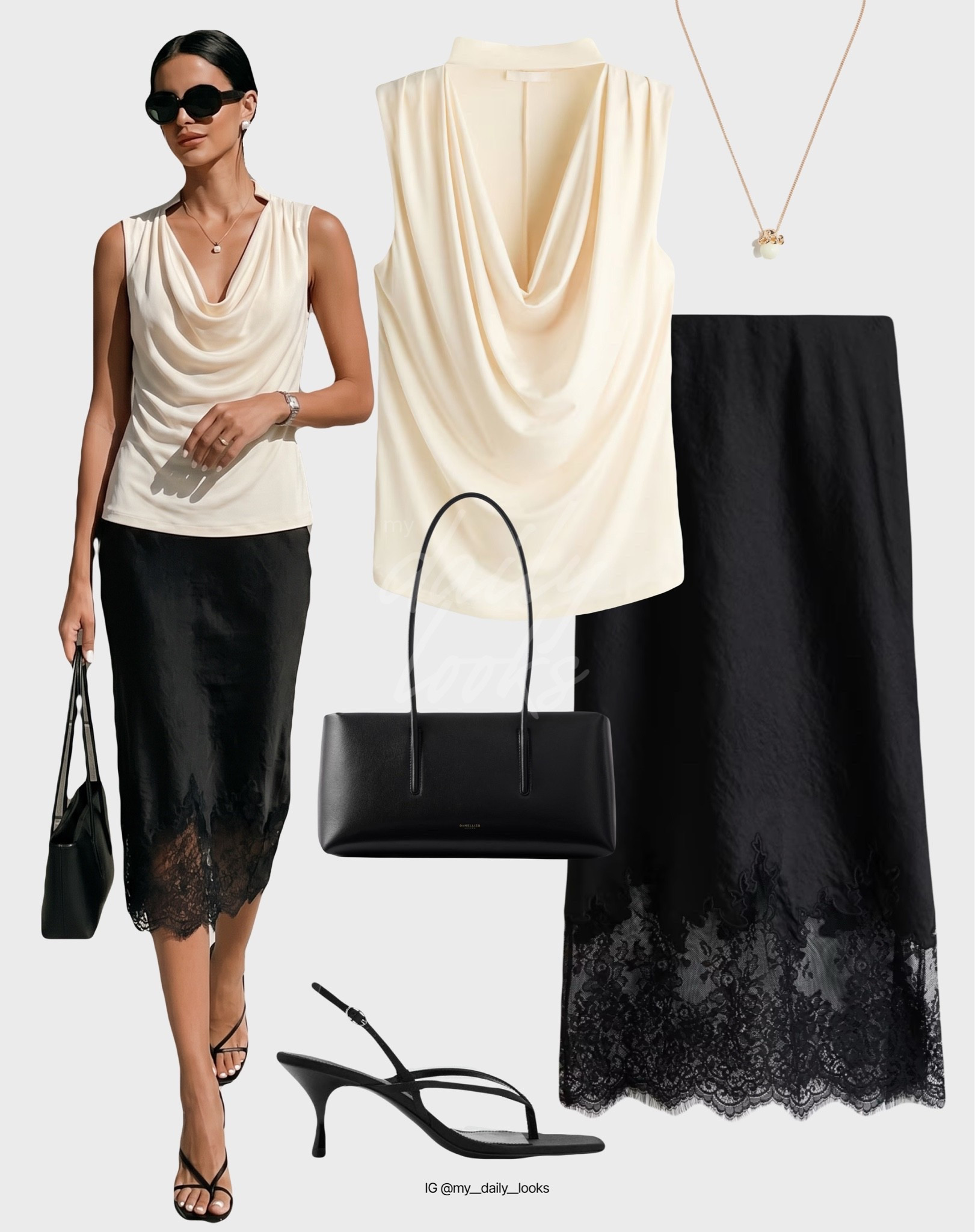 Classy & chic summer outfit 🖤

Tags: summer outfits, embroidered midi skirt, office look, capsule wardrobe, high street, everyday essentials, summer shorts outfits, summer outfit finds, casual summer outfits, summer outfit ideas, summer fashion finds.

#LTKsummer #LTKdatenight #LTKbag