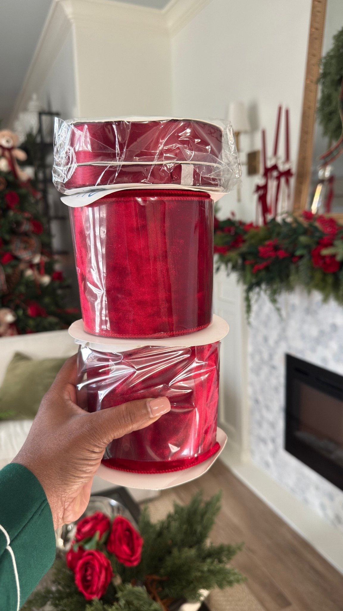 The best Christmas ribbon! 

#LTKHoliday