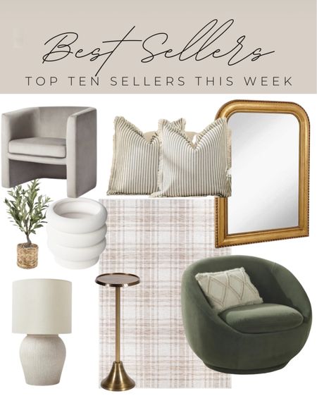 TOP SELLERS this week are all about #amazon and #walmart funds for your home.  10 out of 10 recommend all these products as they are things I’m using in my personal home AND projects! #amazonfinds #swivelchair #amazonmirtot #pillows #lamp #walmarthome #walmart #amazonhome

#LTKVideo #LTKhome