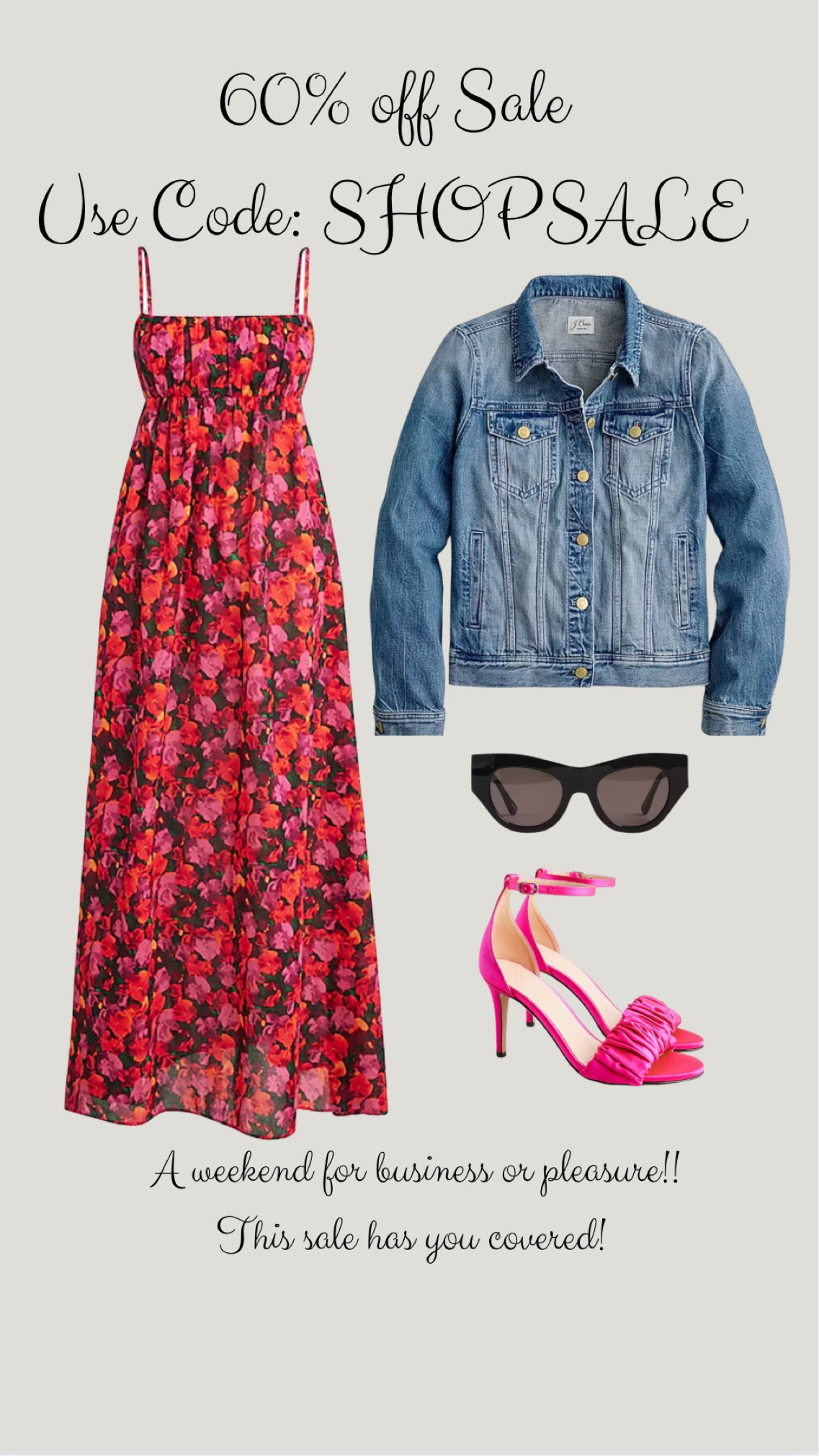 Business to casual weekend! 60% off!!  Use code: SHOPSALE

#LTKsalealert #LTKover40 #LTKmidsize