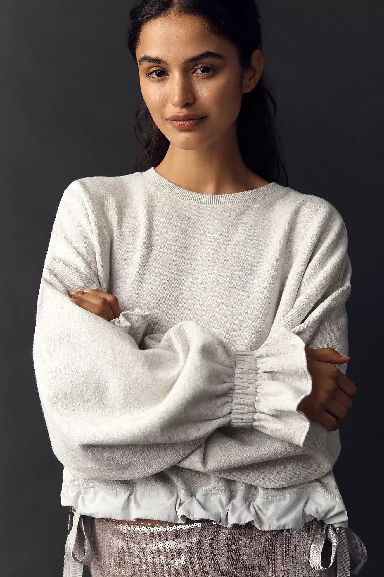 Maeve Big Top Sweatshirt | Anthropologie (US)