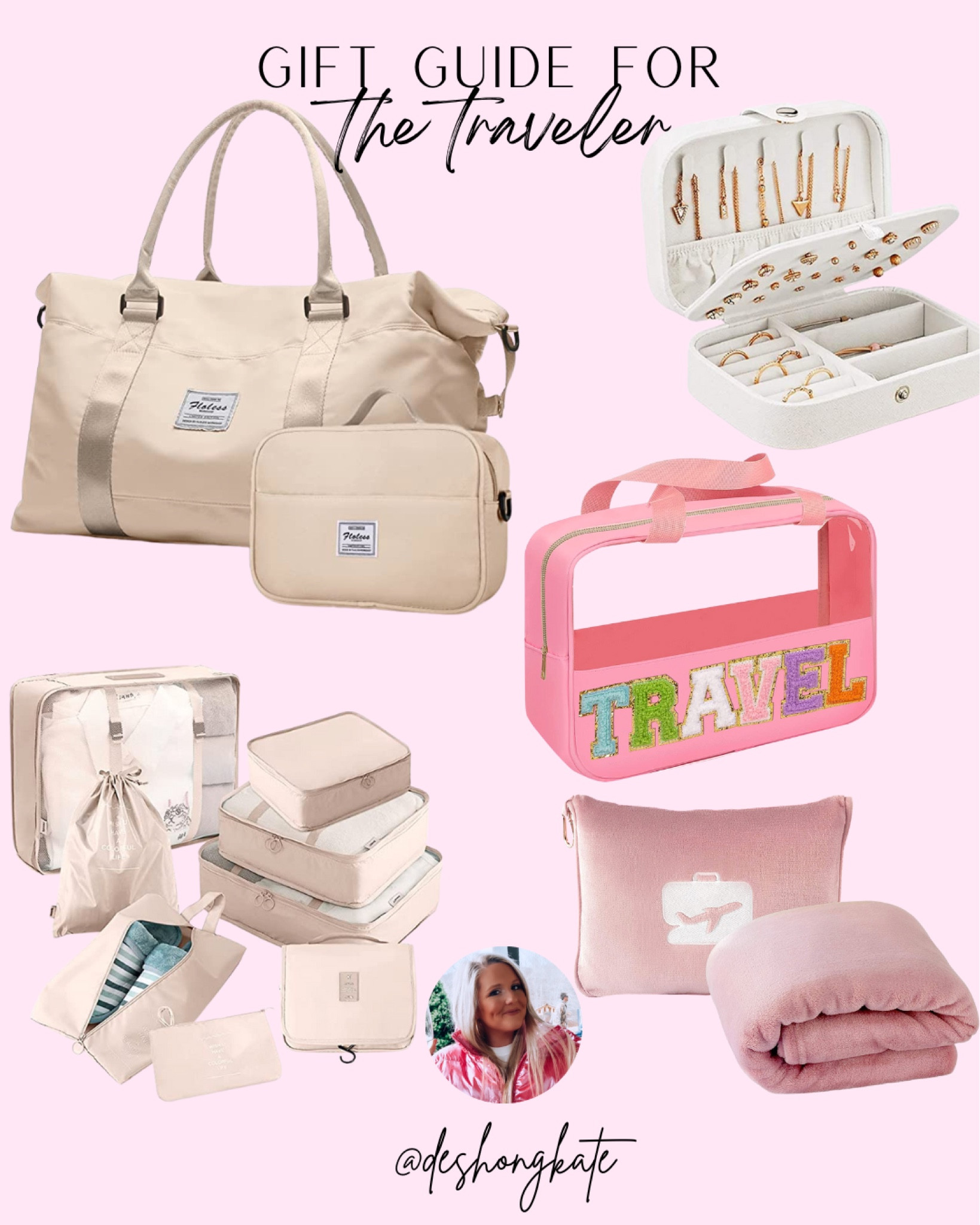 gift guide // travel // vacation // packing // Christmas gifts // gifts for her // pink // organization // wishlist 

#LTKtravel #LTKHoliday #LTKSeasonal