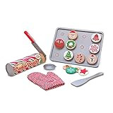 Melissa & Doug Christmas Cookie Play Food Set
        Wooden, Slice and Bake | Amazon (US)