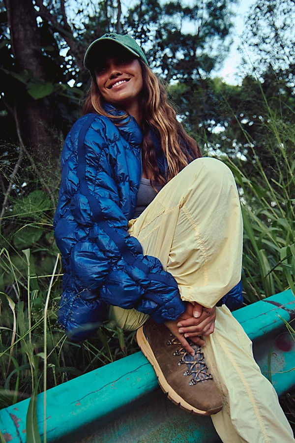 Pippa Scrunchy Glossy Packable Puffer Jacket | Free People (Global - UK&FR Excluded)