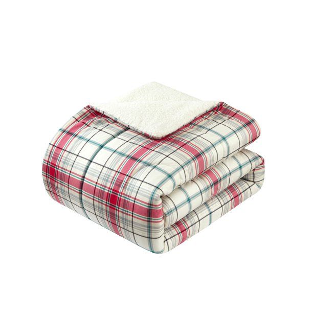 Related pagesSherpa ComfortersMainstays Plaid Cozy Flannel Reverse To Super Soft Sherpa Comforter... | Walmart (US)