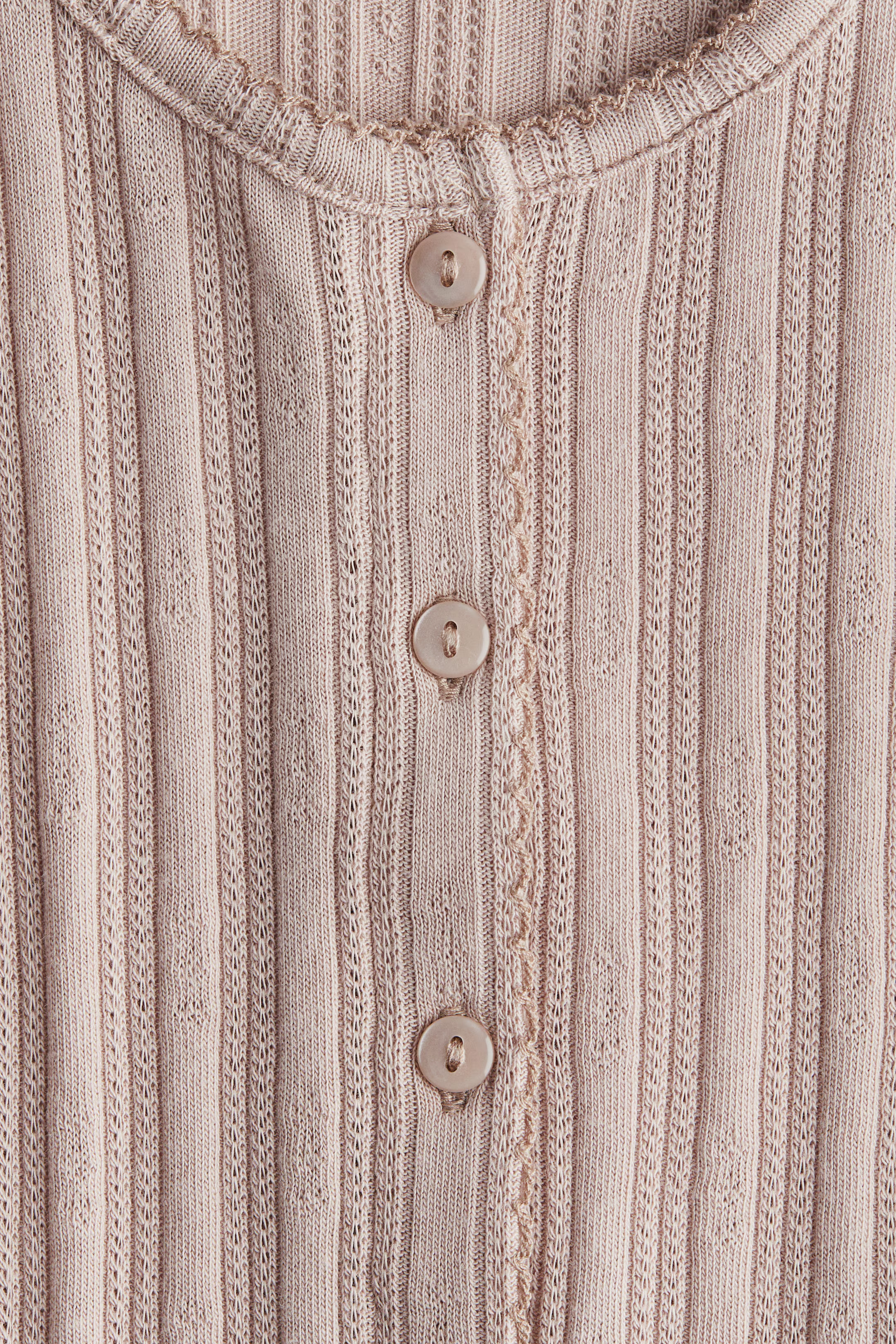 Pointelle jersey vest top | H&M (US + CA)