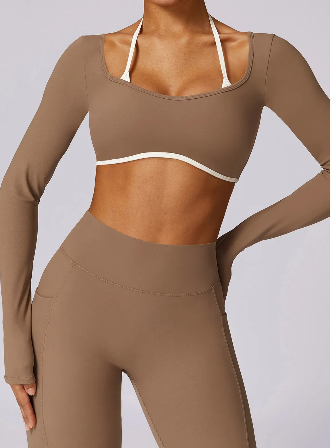 AL set New Summer Designer Shockproof and Anti-sagging Activity Long Sleeve Shirts Sets Yoga Fies... | DHGate