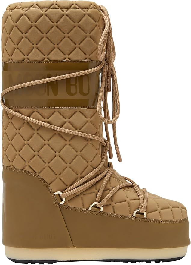 Amazon.com: Moon Boot Icon Quilt Insulated Unisex Snow Boots, M3.5-6, W4.5-7, Caramel : Clothing,... | Amazon (US)