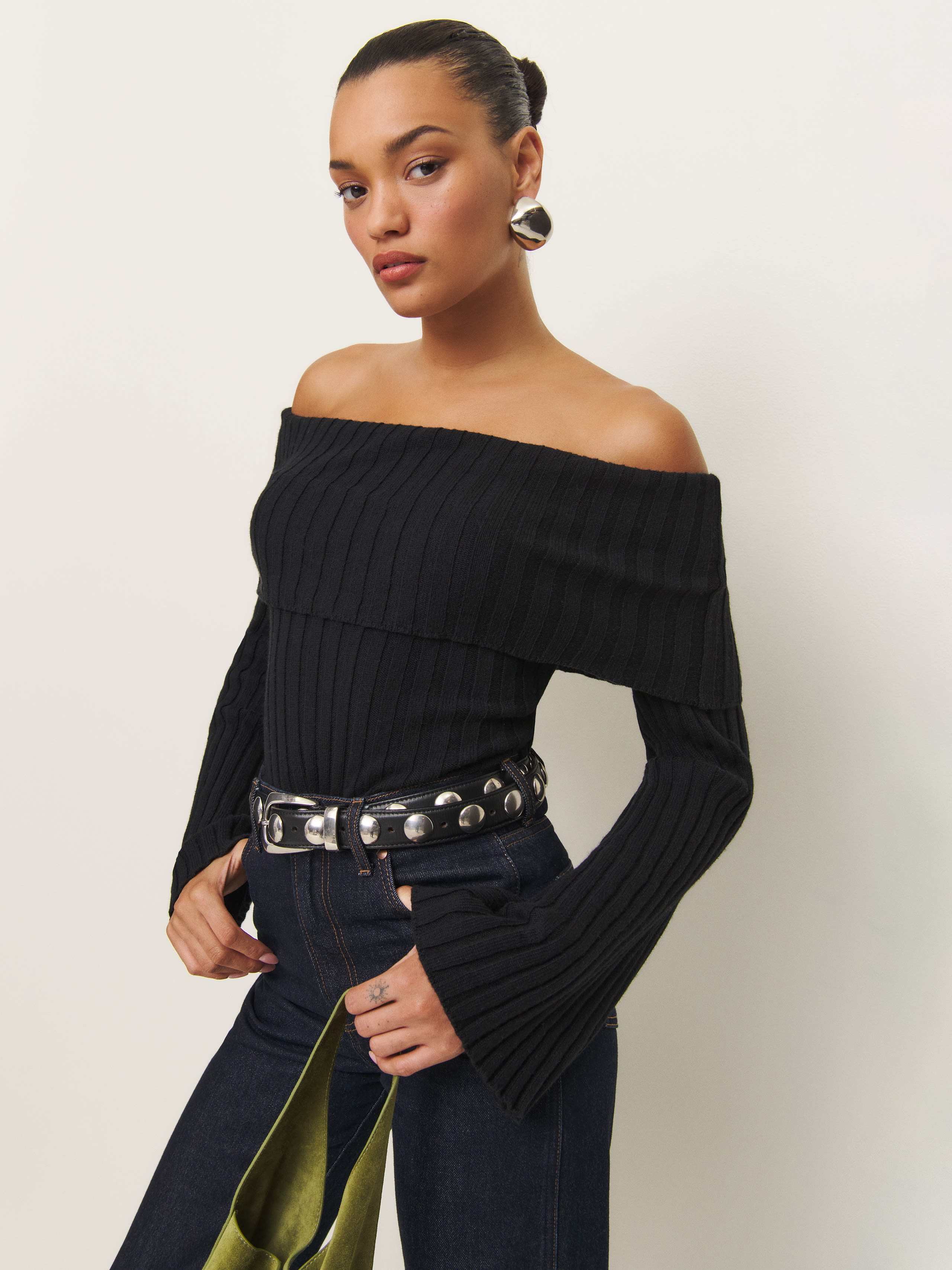Lana Cashmere Blend Sweater | Reformation (Global)