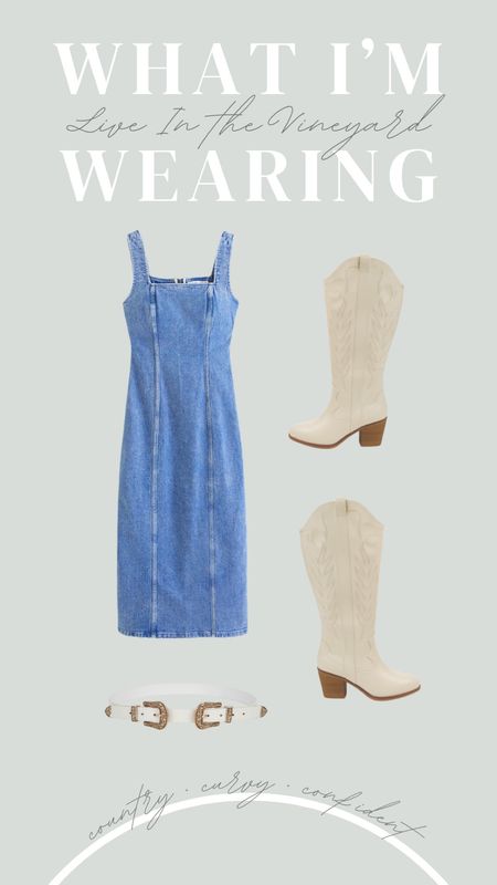 Denim + boots = the ultimate outfit

#LTKplussize #LTKFestival