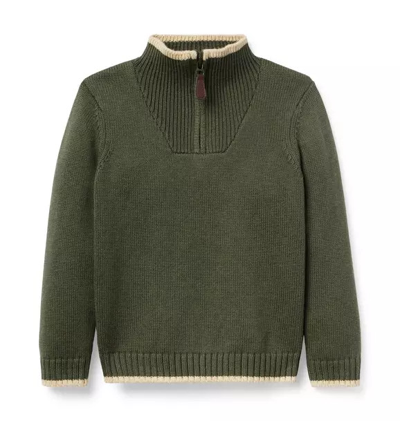 The Half Zip Sweater | Janie and Jack