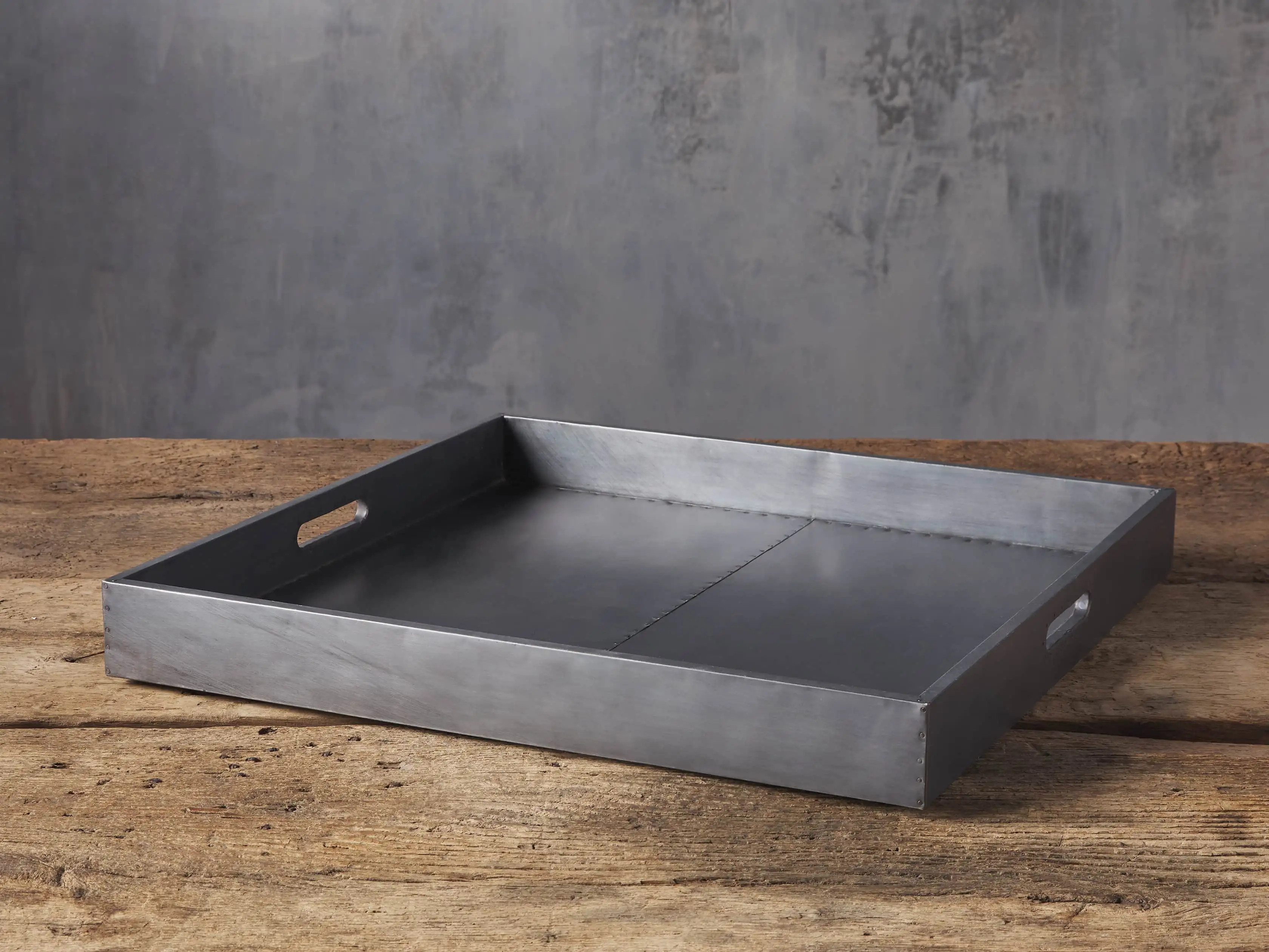 Zinc Square Tray | Arhaus