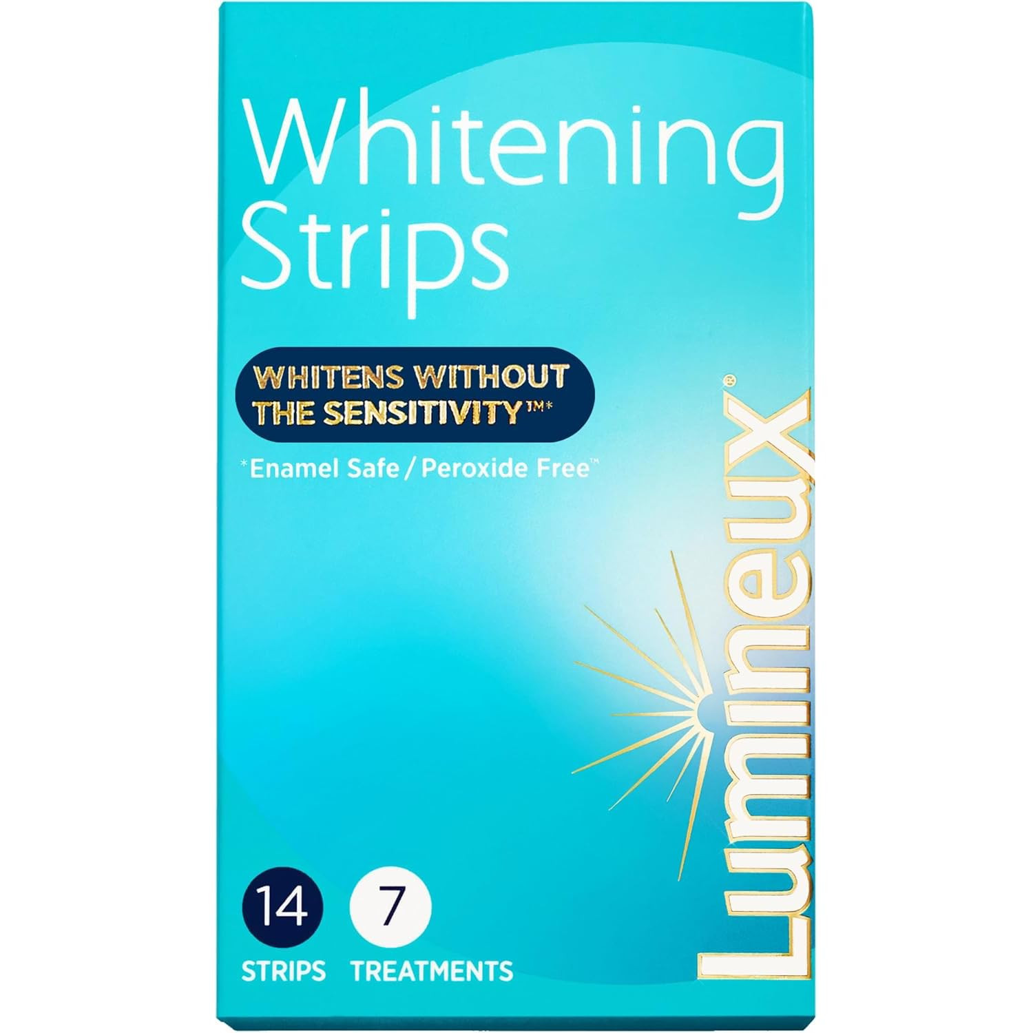 Lumineux Teeth Whitening Strips 7 Treatments - Enamel Safe - Whitening Without The Sensitivity - ... | Amazon (US)