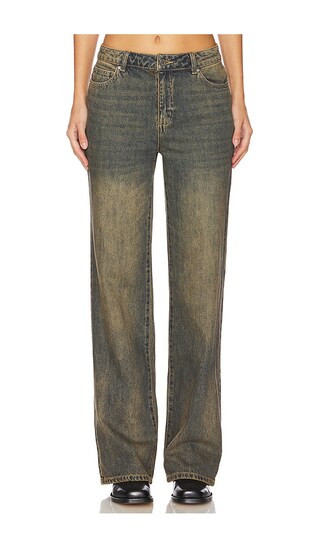 Dawson Jeans in Tinted Grunge Wash | Revolve Clothing (Global)