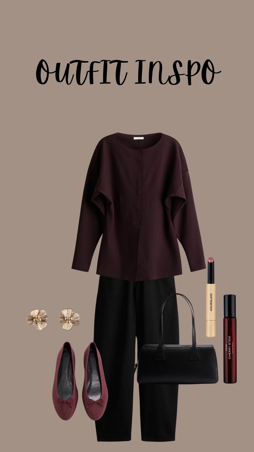 Black and burgundy outfit inspo for autumn 🍂 

#LTKstyletip #LTKmodest #LTKautumn