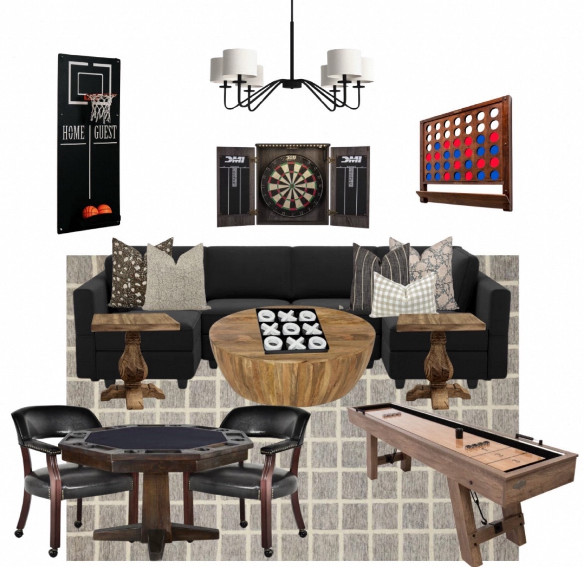 WAYFAIRS Way Day Event ends soon!! Shop now and enjoy entertaining family and friends in your fun-filled family game room!! 

#wayday #ltkhome #ltkxwayday #gameroom #ltkhome #rug #familyroom #ltkgiftguide #mancave #sectional 

#LTKfamily #LTKsale #LTKcanada