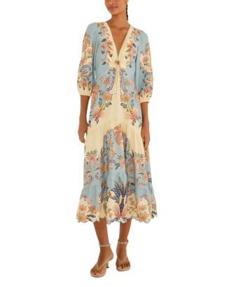 FARM Rio Boho Beauty Midi Dress | Bloomingdale's NEW & NOW Advanced Contemporary Women's Clothing | Bloomingdale's (AU)