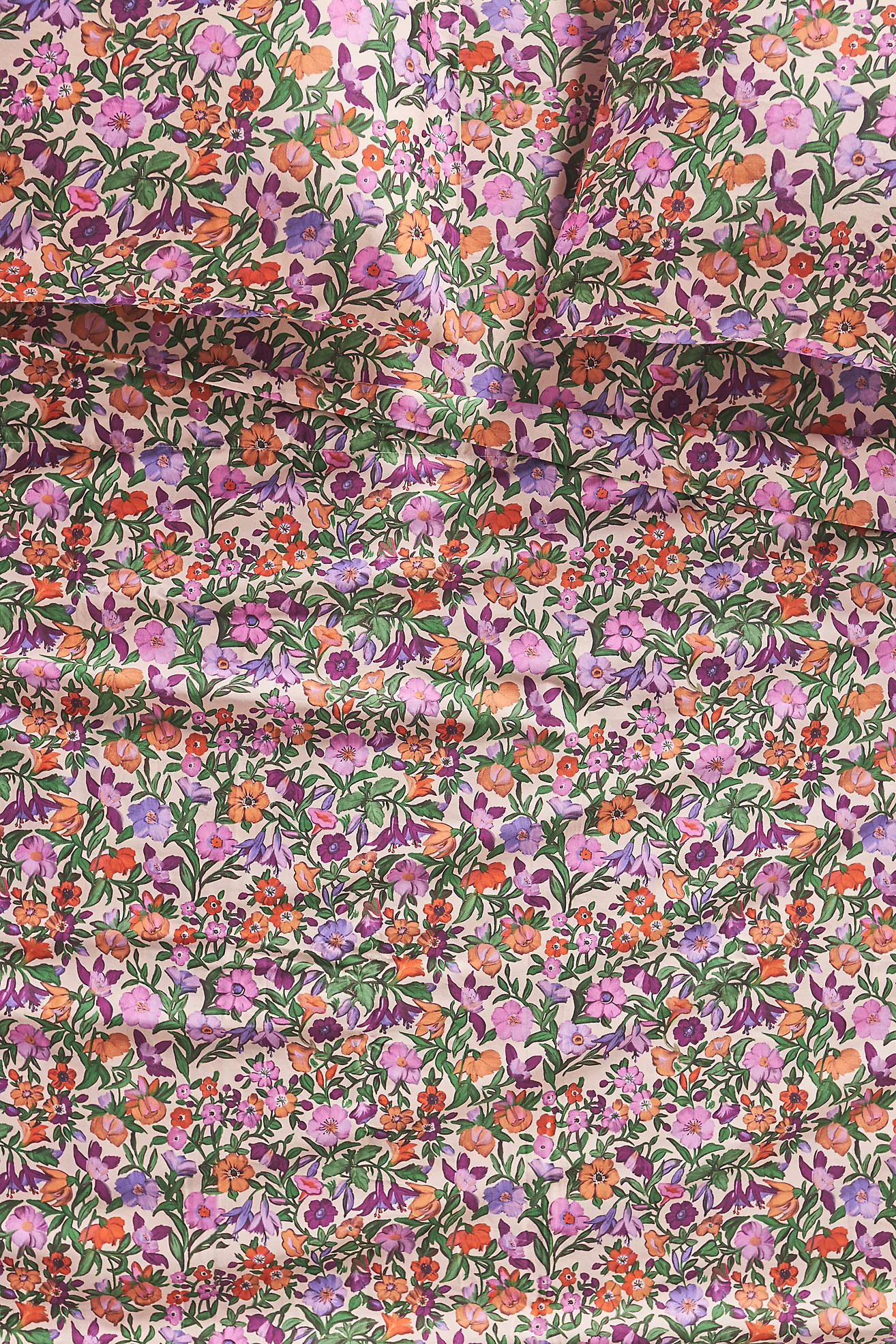 Maeve by Anthropologie Organic Cotton Sateen Printed Sheet Set | Anthropologie (US)