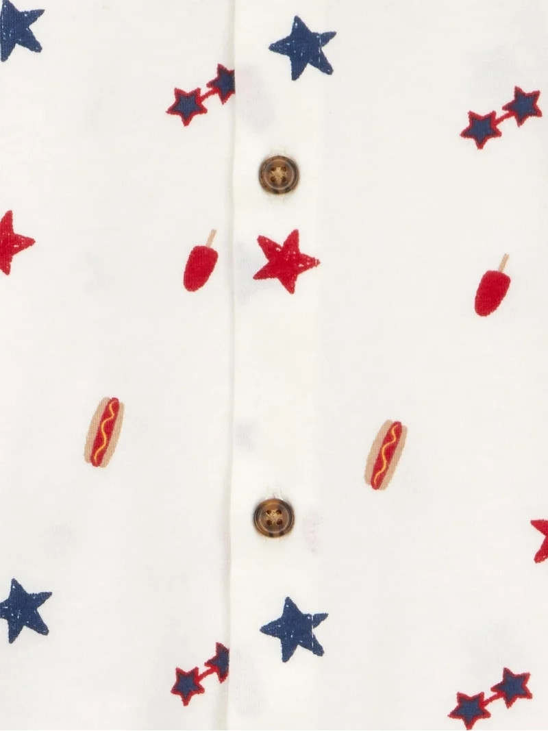 Carter's Child of Mine Baby and Toddler Boy Patriotic Outfit Set, 2-Piece, Sizes 12M-5T | Walmart (US)