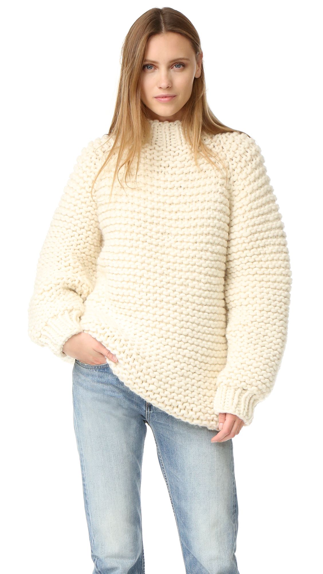 Wool Boxy Sweater | Shopbop