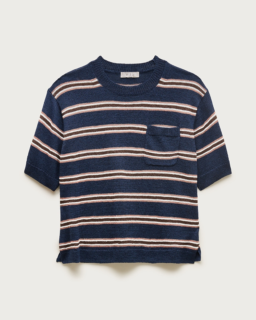 Relaxed pocket sweater-tee in stripe | J. Crew US