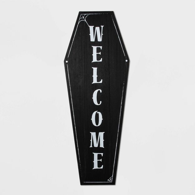 Falloween Reversible Wood Welcome/Happy Halloween Sign - Hyde & EEK! Boutique™ | Target