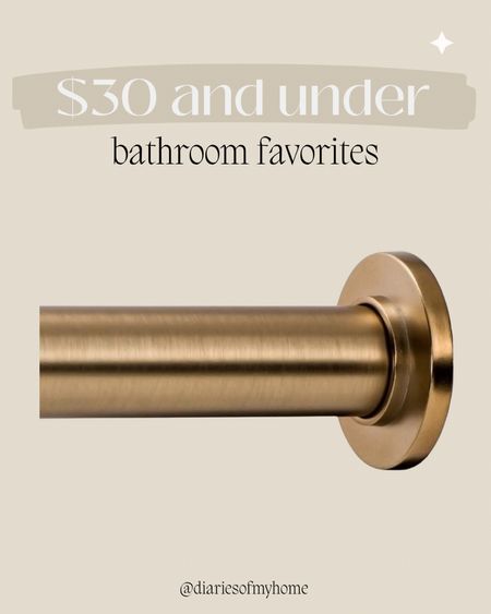 Shower curtain rod I have and love!

#amazonfind #founditonamazon #shower #curtainrod #bathroom #guestbathroom #standingshower #bathroomdecor #bathroomdetails 

#LTKFindsUnder50 #LTKHome #LTKStyleTip
