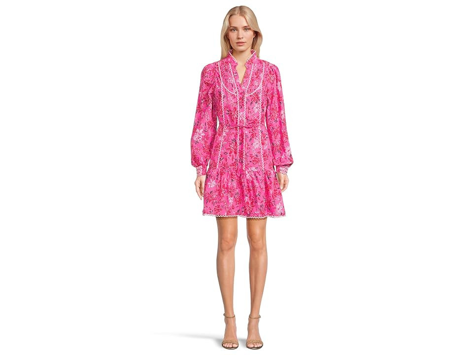 Lilly Pulitzer Arletta Dress Women's Dress Passion Fruit Pink Giraffic Park : 00, Cotton | Zappos